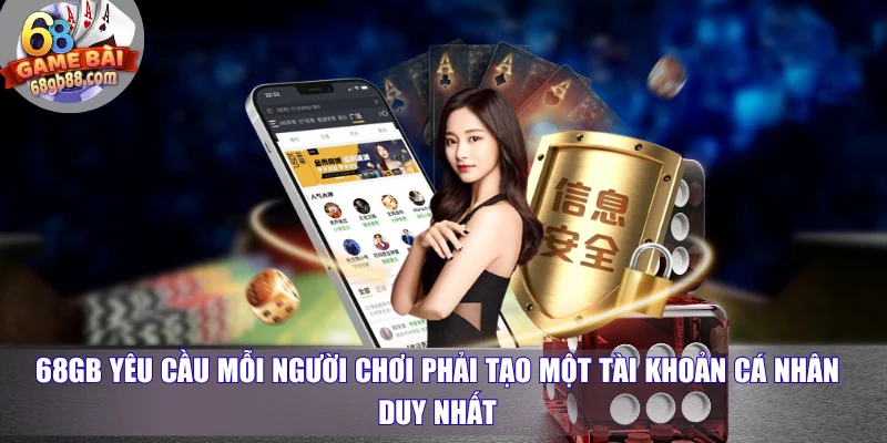 Trang chủ 26 68GB yêu cầu mỗi người chơi phải tạo một tài khoản cá nhân duy nhất